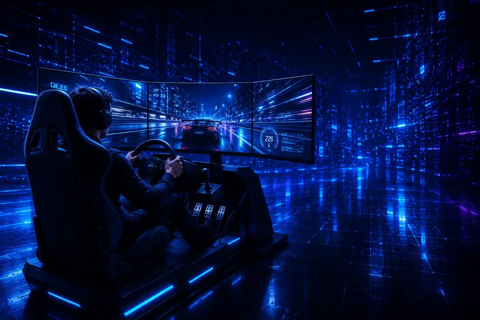 Симрейсинг в VR Garage
